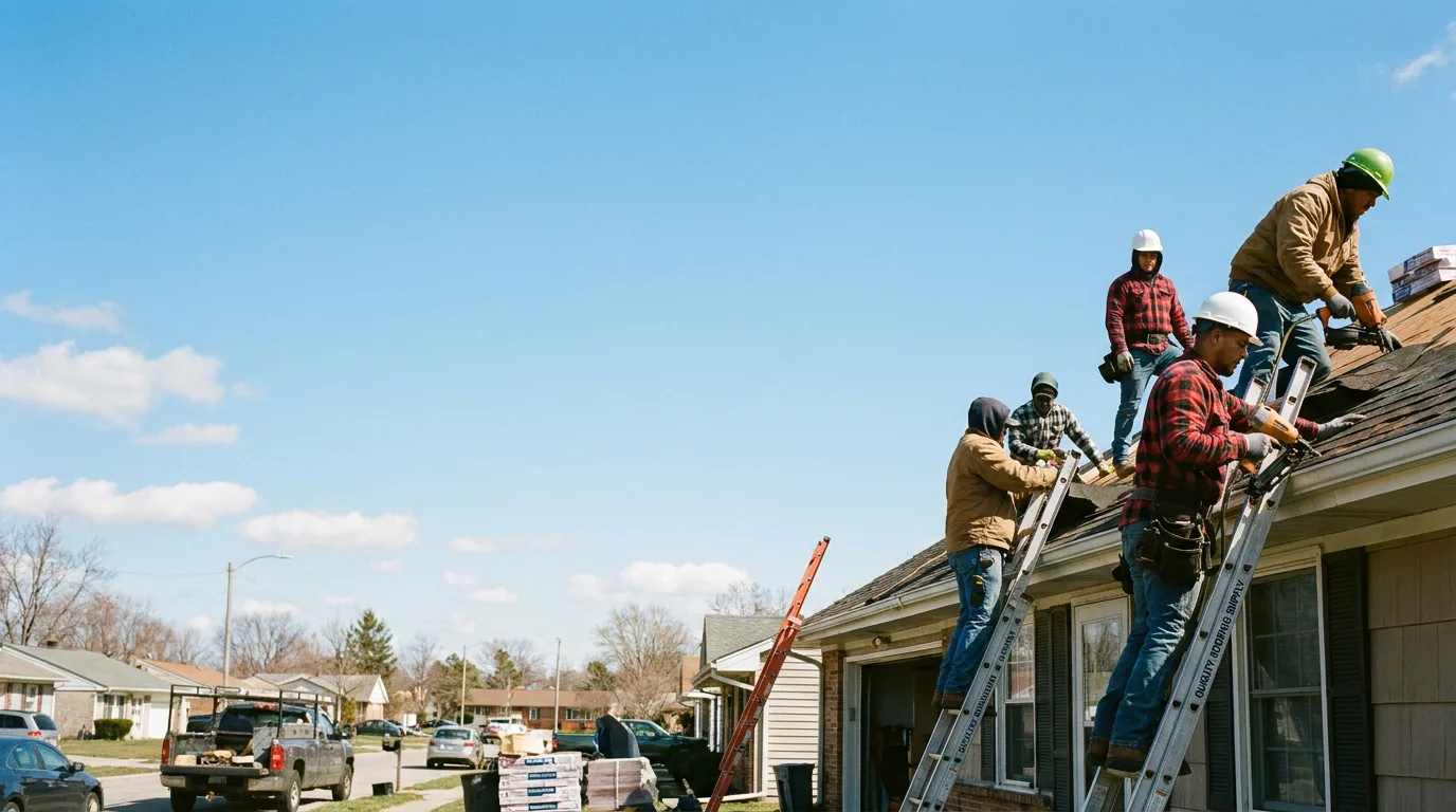 Roofing in Freeman Spur, IL near me